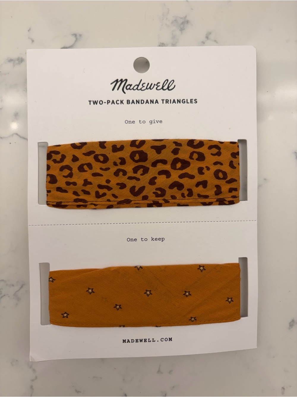 Madewell Pack Bandana Triangles